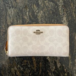 Coach Zip Around Wallet
